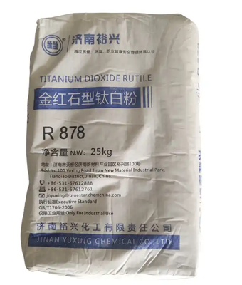 BLUESTAR Jinan Yuxing R878 सल्फेट प्रक्रिया रूटाइल टाइटेनियम डाइऑक्साइड तकनीकी डेटा शीट
