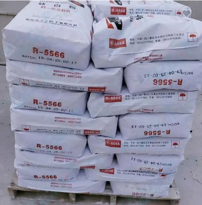 आर-5566 रूटाइल टाइटेनियम डाइऑक्साइड पिगमेंट जिसमें 94.4% TiO2 सामग्री, 99.3% रूटाइल सामग्री और 1977 टिंटिंग स्ट्रेंथ है
