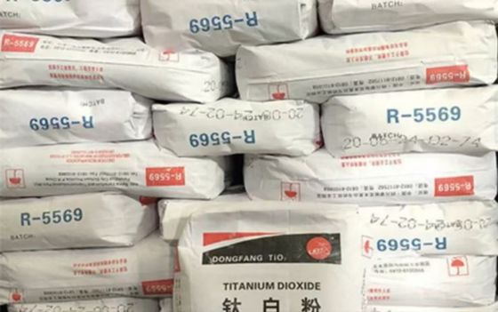 R-5569 सल्फेट प्रक्रिया टाइटेनियम डाइऑक्साइड उच्च ग्रेड रूटिल टियो2 स्याही के लिए