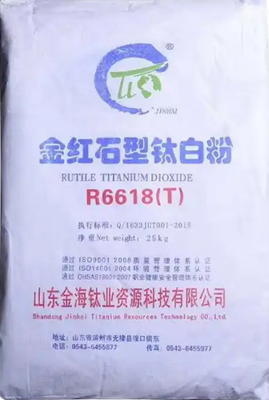 R6618 रुटाइल ग्रेड टाइटेनियम डाइऑक्साइड रंगद्रव्य ≥94.0% TiO2 सामग्री, उत्कृष्ट मौसम प्रतिरोध, और बहु-दृश्य अनुकूलन