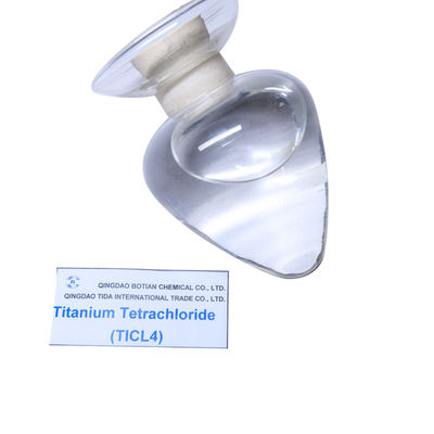 औद्योगिक 99.9% टाइटेनियम टेट्राक्लोराइड TiCl4 CAS 7550-45-0 250kg आईएसओ टैंक पैकेज: