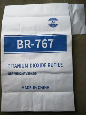 BR-767 रूटाइल Tio2 सल्फेट प्रक्रिया CAS संख्या 13463-67-7