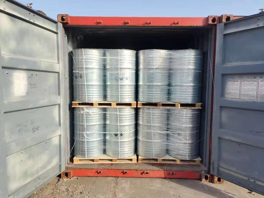 औद्योगिक 99.9% टाइटेनियम टेट्राक्लोराइड TiCl4 CAS 7550-45-0 250kg आईएसओ टैंक पैकेज: