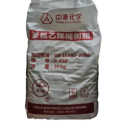 Zhongtai P450 पीवीसी राल पेस्ट ग्रेड कच्चे माल फोमिंग उत्पाद: