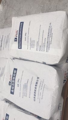 सफेद पाउडर R-2195 रूटाइल टाइटेनियम डाइऑक्साइड 25kg बैग सल्फेट प्रक्रिया